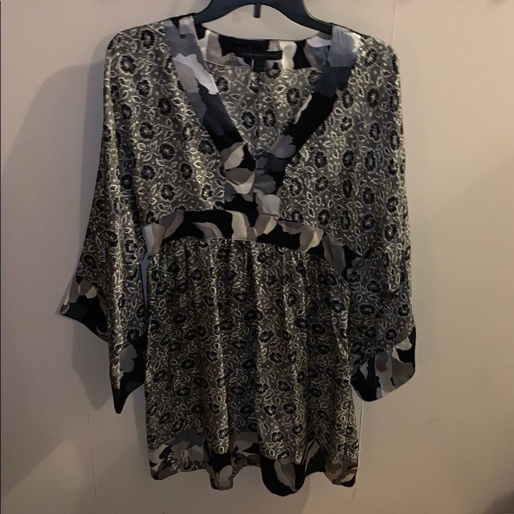 NWOT Express Silk Camo/flower dress. Size Medium